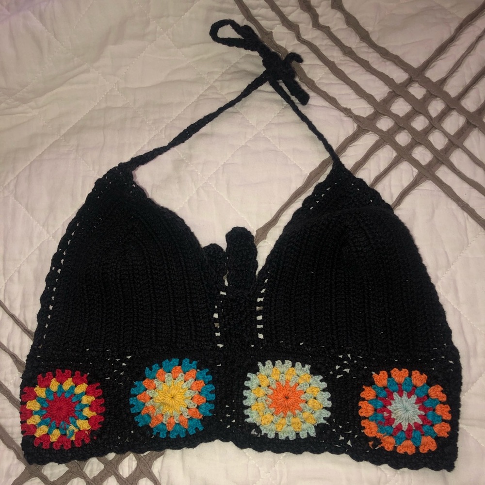 Cute floral crochet top ✨